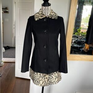 Vintage Wool Blend Coat Jacket. Size 4